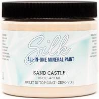 Sand Castle Silk Paint